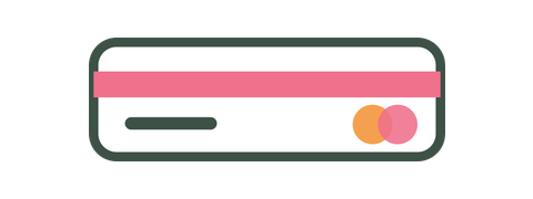Debit and credit card icon